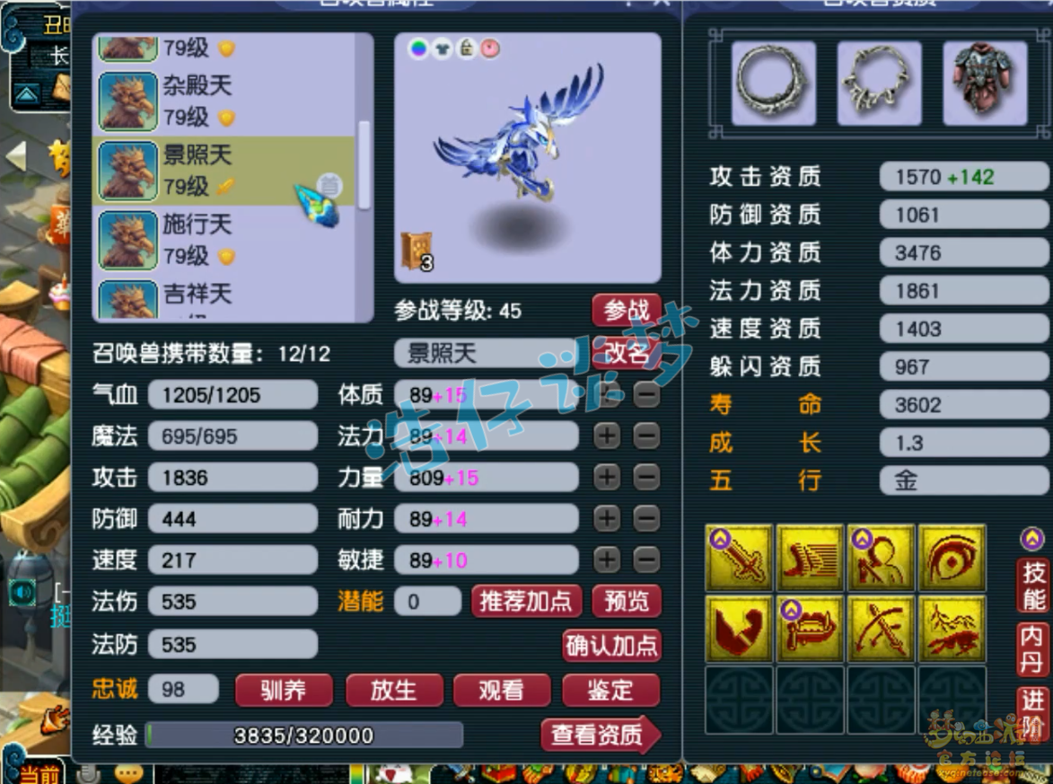 梦幻西游69单挑天宫装备展示图