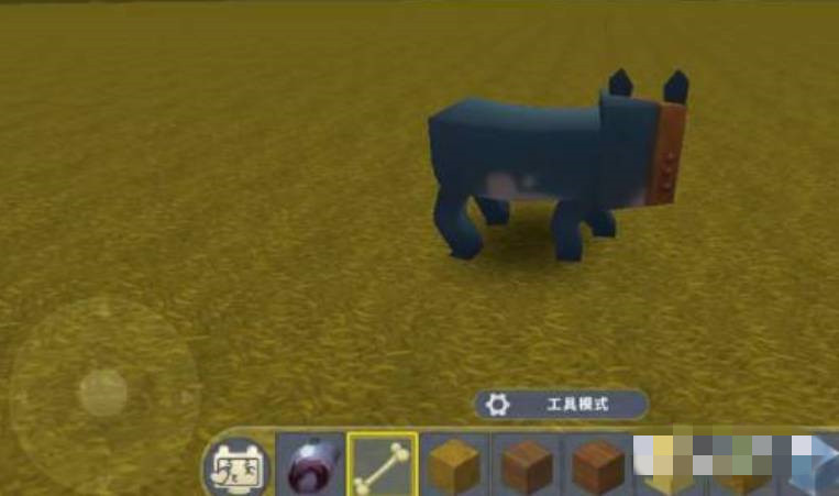 迷你世界里面的狼怎么驯服?