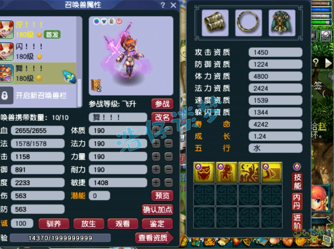 梦幻西游175级狮驼岭三攻装备展示图