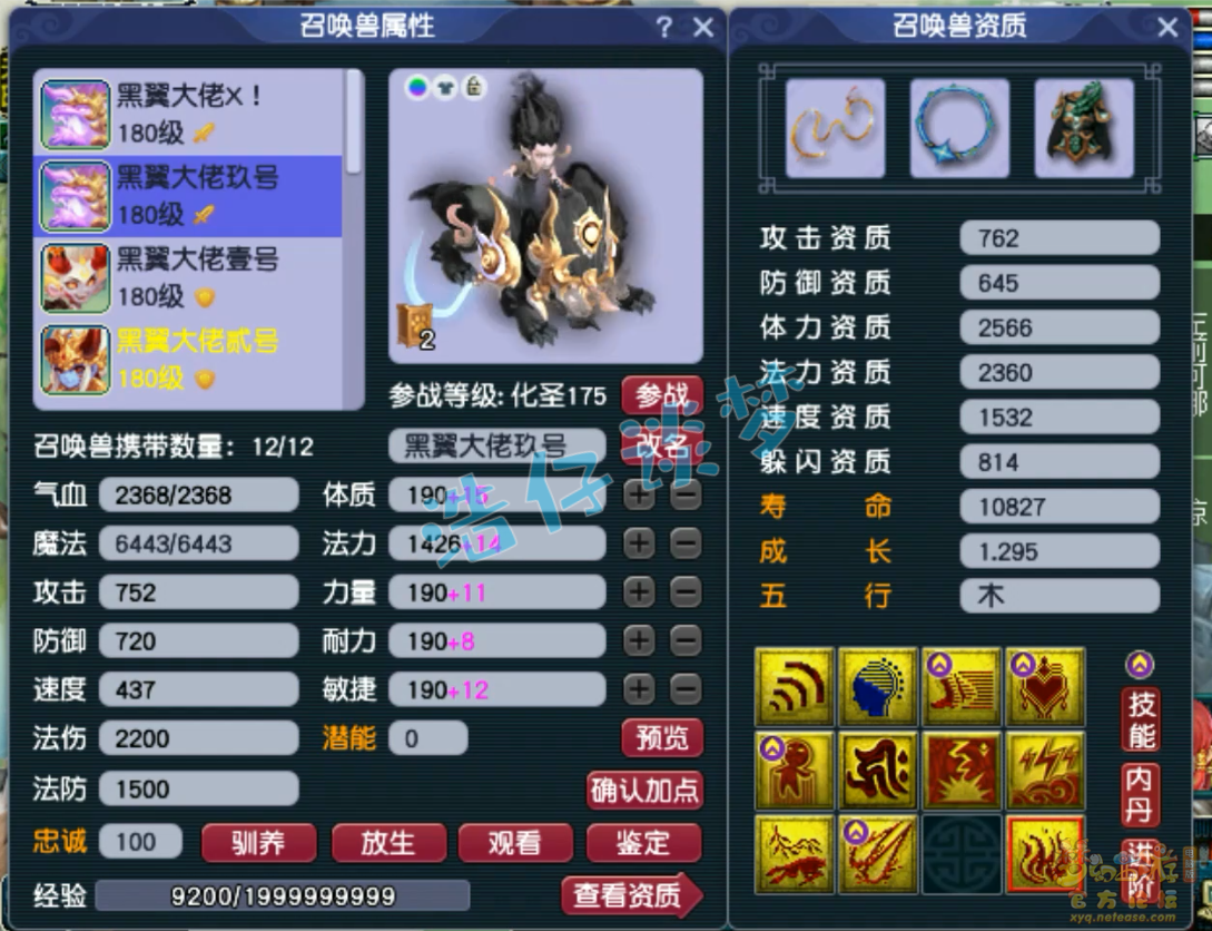 梦幻西游175级力普陀山装备展示图