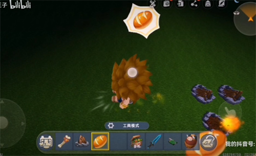 迷你世界驯服的野人怎么拿弓箭