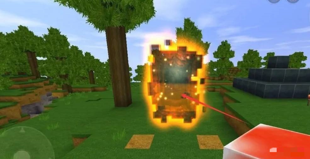 迷你世界地心传送门如何制作?