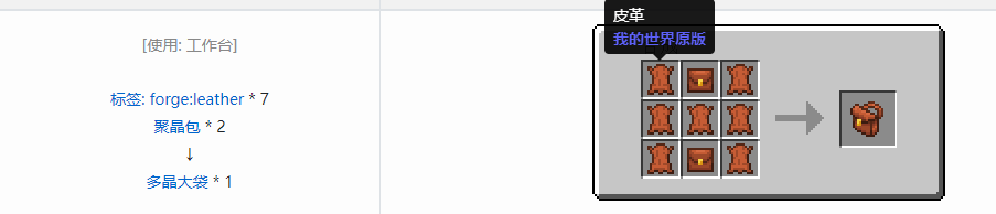 我的世界诡厄巫法工具合成表大全