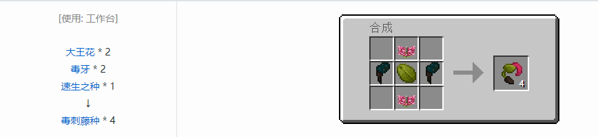 我的世界诡厄巫法工具合成表大全