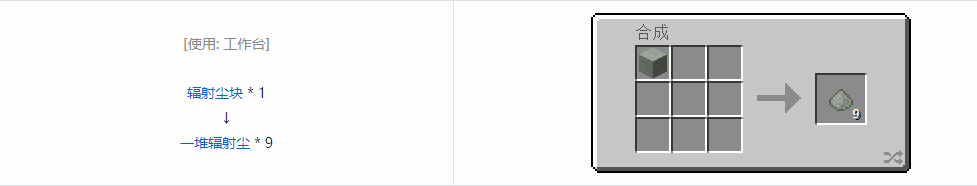 我的世界HBM的核科技模组粉末合成表大全