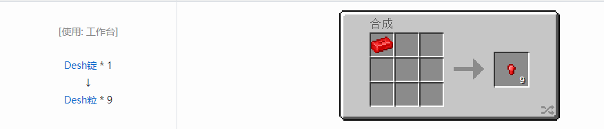 我的世界HBM的核科技模组粒合成表大全
