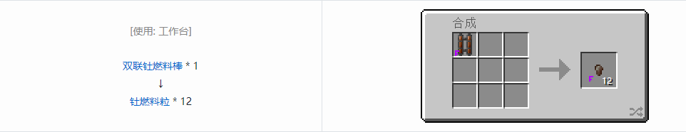 我的世界HBM的核科技模组粒合成表大全