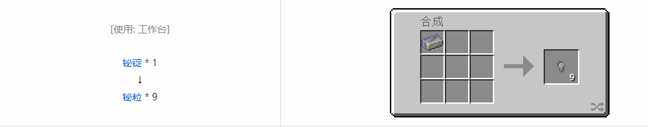 我的世界HBM的核科技模组粒合成表大全