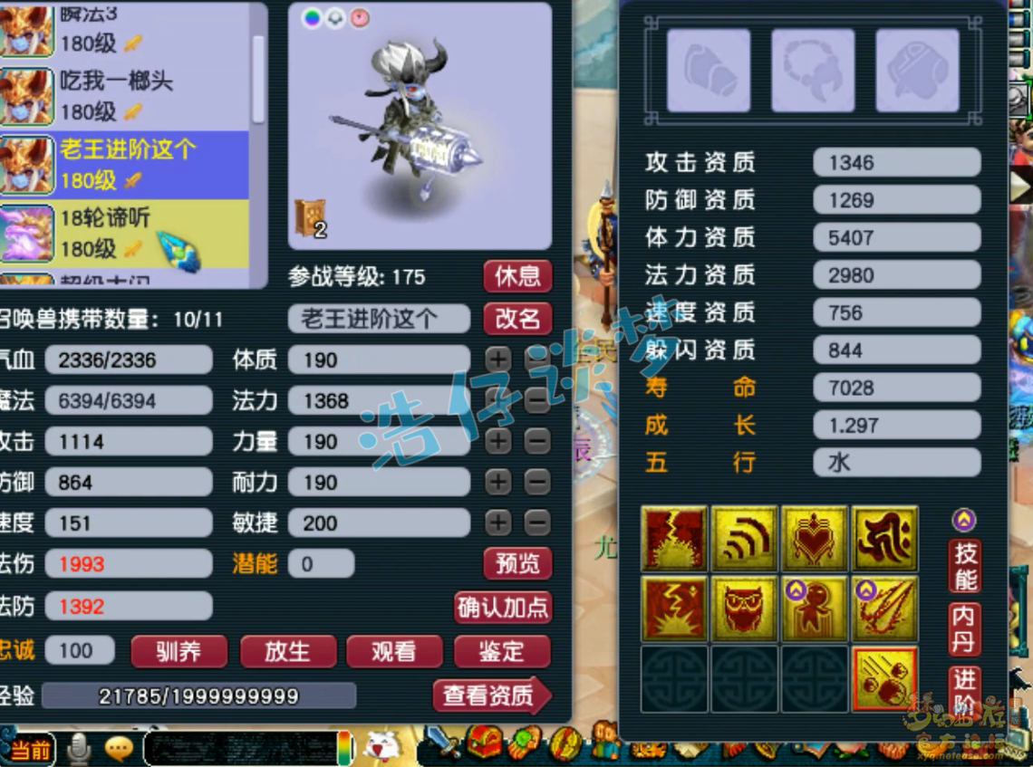 梦幻西游女儿村帮战175级装备展示图