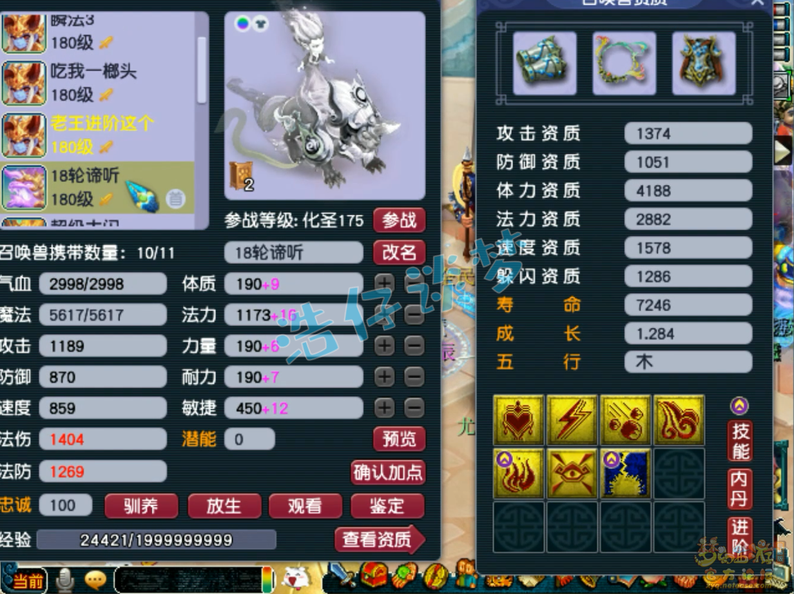 梦幻西游女儿村帮战175级装备展示图