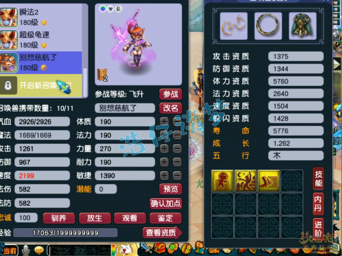 梦幻西游女儿村帮战175级装备展示图