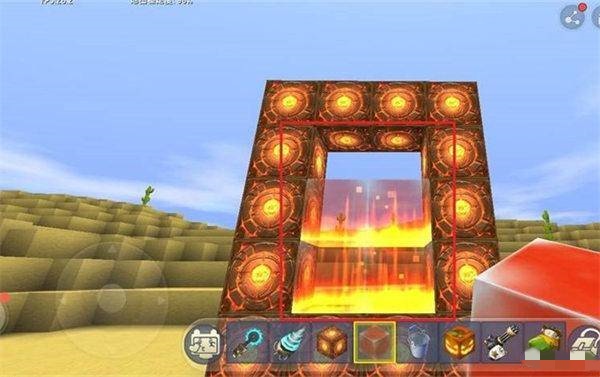 迷你世界地狱传送门怎么制作