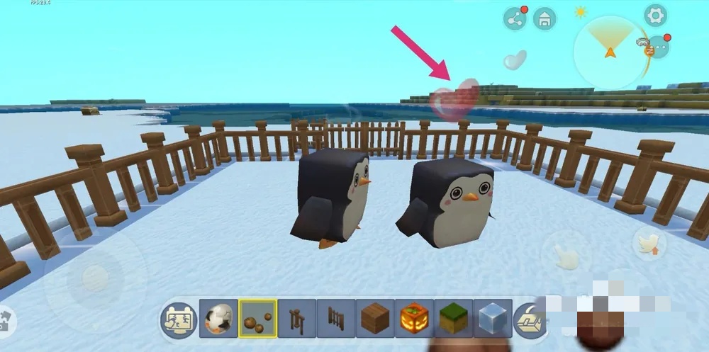 迷你世界企鹅用什么驯服?