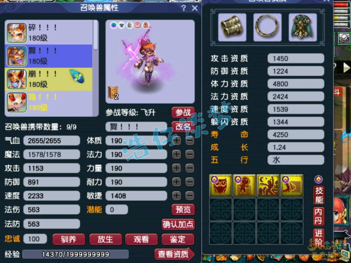 梦幻西游狮驼岭三攻175级装备展示图