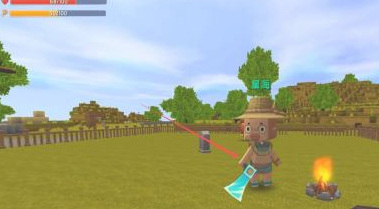 迷你世界怎么让野人农夫干活