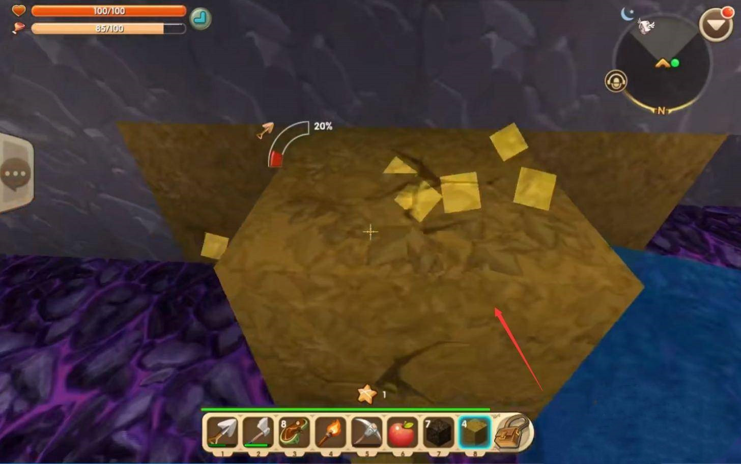 迷你世界的战斗鸡怎么驯服并骑上去