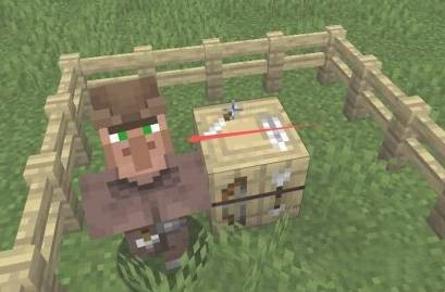 我的世界怎么让村民更改职业