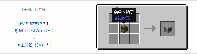 我的世界格雷科技社区版结构方块合成表大全