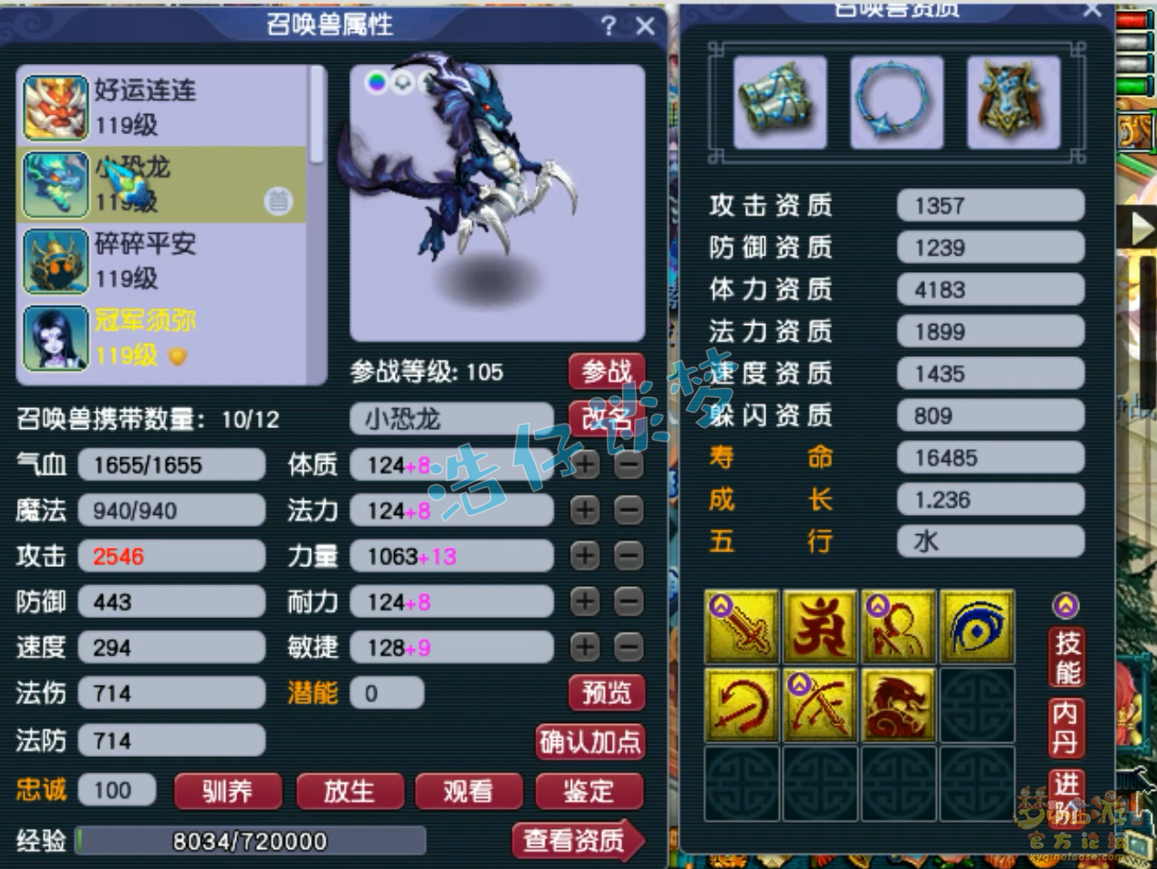 梦幻西游109单武器九黎城装备展示图