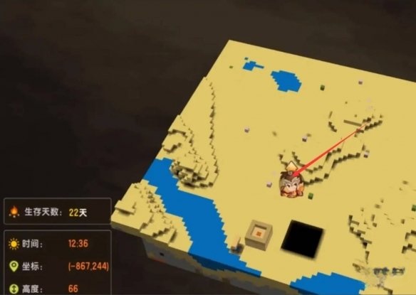 迷你世界沙漠神殿在哪?2026版本