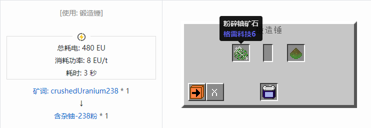 我的世界格雷科技社区版含杂粉合成表大全