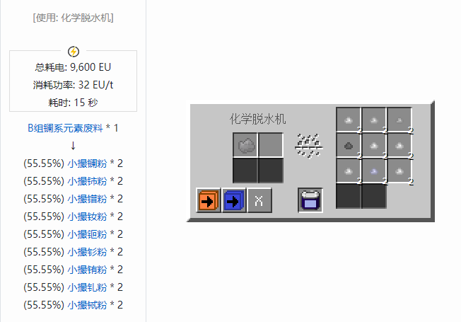 我的世界格雷科技社区版小撮粉合成表大全