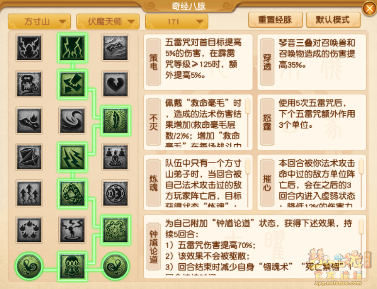 梦幻西游方寸山经脉怎么点2026