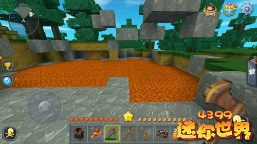 迷你世界露天岩浆地形码2026