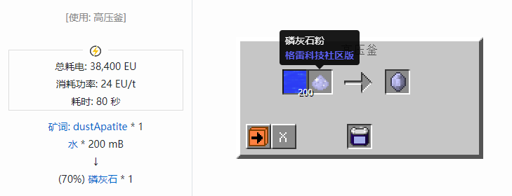 我的世界格雷科技社区版晶体合成表大全