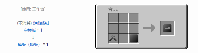 我的世界格雷科技社区版模头合成表大全