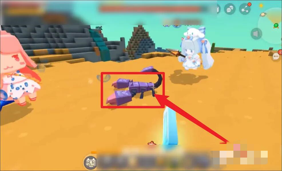 迷你世界的蝎子怎么驯服2026版