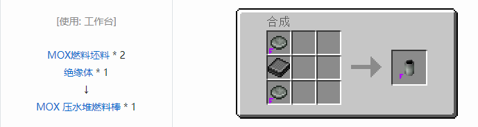 我的世界HBM的核科技模组专属合成表大全