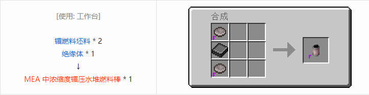 我的世界HBM的核科技模组专属合成表大全