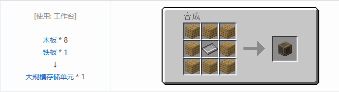 我的世界HBM的核科技模组储存合成表大全