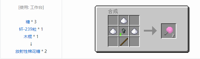 我的世界HBM的核科技模组食物合成表大全