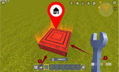 迷你世界出生点怎么弄成红色2026