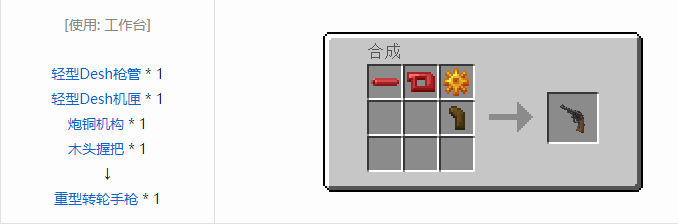 我的世界HBM的核科技模组武器合成表大全