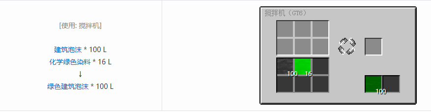 我的世界格雷科技6其他流体合成表大全