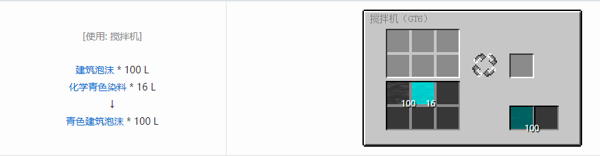 我的世界格雷科技6其他流体合成表大全