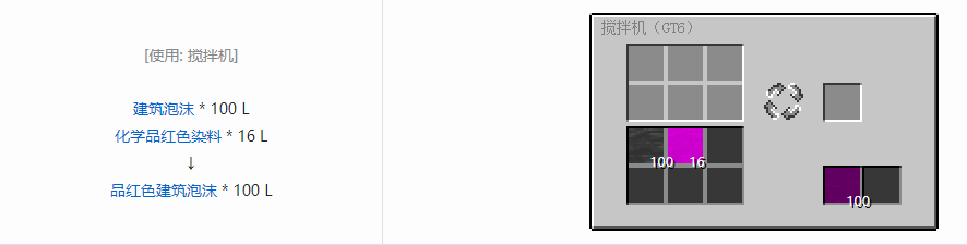 我的世界格雷科技6其他流体合成表大全