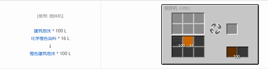 我的世界格雷科技6其他流体合成表大全