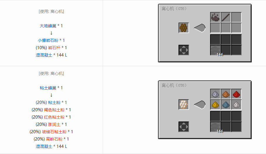 我的世界格雷科技6其他流体合成表大全
