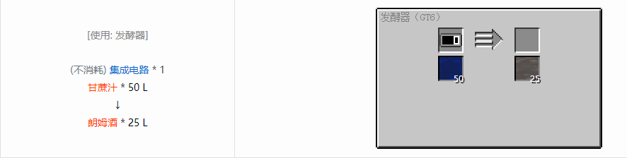 我的世界格雷科技6饮料流体合成表大全