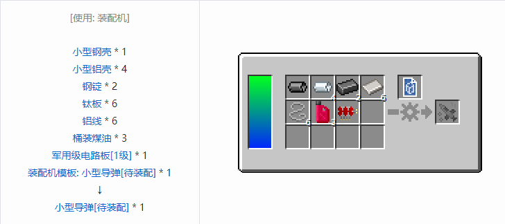 我的世界HBM的核科技导弹合成表大全