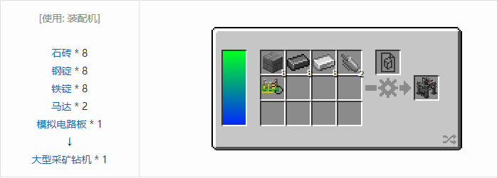 我的世界HBM的核科技模组机器合成表大全