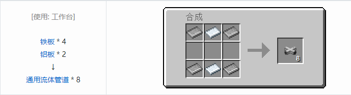 我的世界HBM的核科技模组管道与电线合成表大全