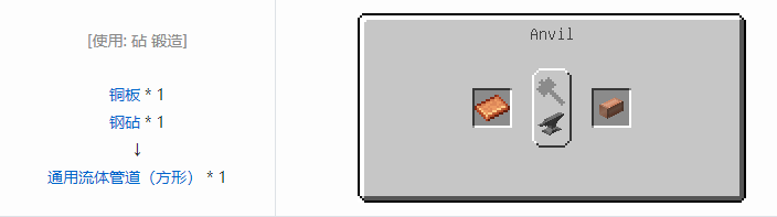 我的世界HBM的核科技模组管道与电线合成表大全