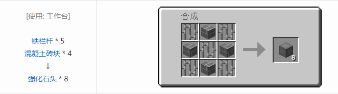 我的世界HBM的核科技模组建筑材料合成表大全