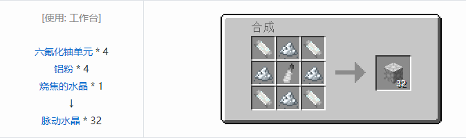 我的世界HBM的核科技模组建筑材料合成表大全