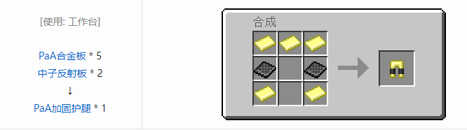 我的世界HBM的核科技模组装备合成表大全